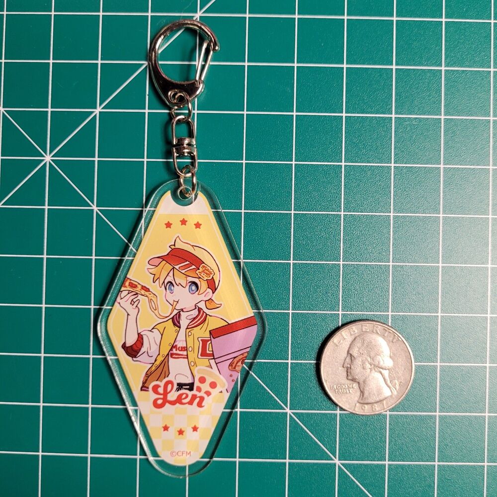 Kagamine Len Vocaloid Diner Series Trading Acrylic Keychain